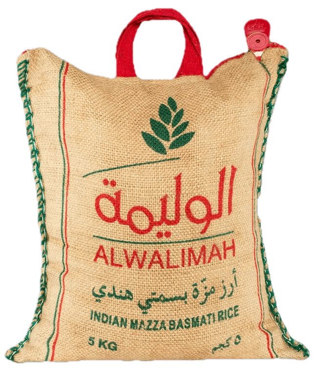 ارز الوليمة مزة بسمتي 5 كيلو * 8