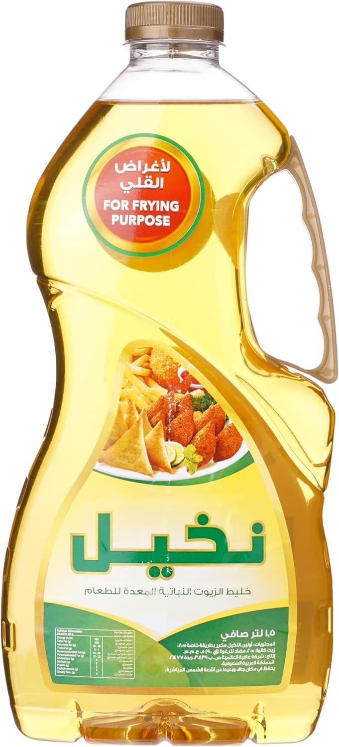 كرتون زيت نخيل نباتي 1.5 لتر  * 6