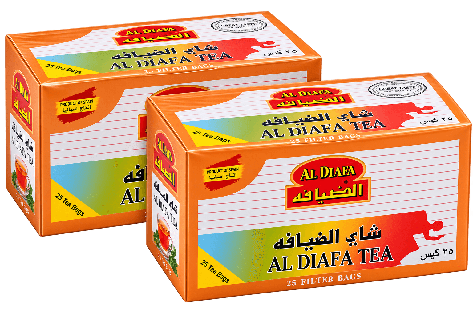 كرتون شاي الضيافة خيط 25 شد 36