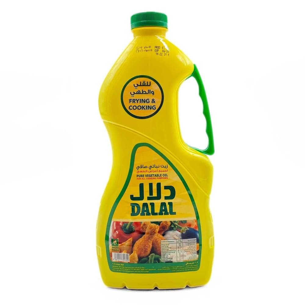 كرتون زيت دلال بلاستك 1.5 لتر * 6