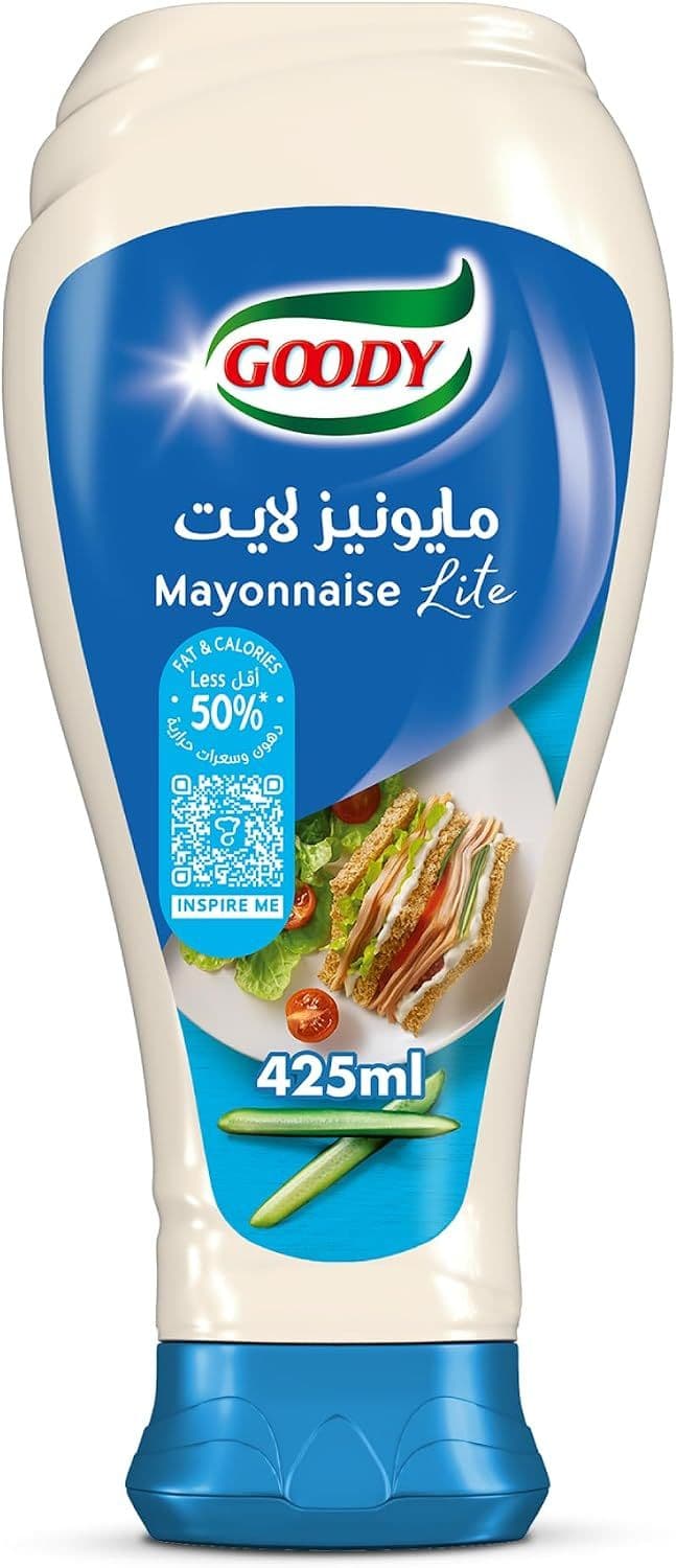 كرتون مايونيز قودي لايت 425 مل * 12