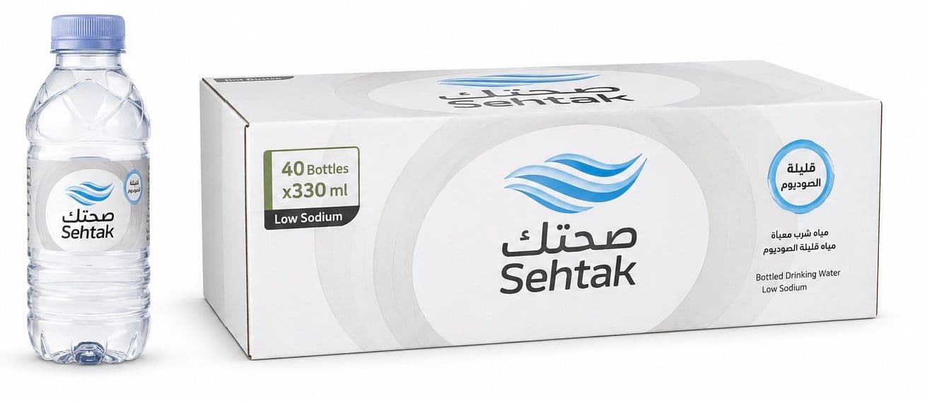 كرتون مياه صحتك 330 مل 40 عبوه