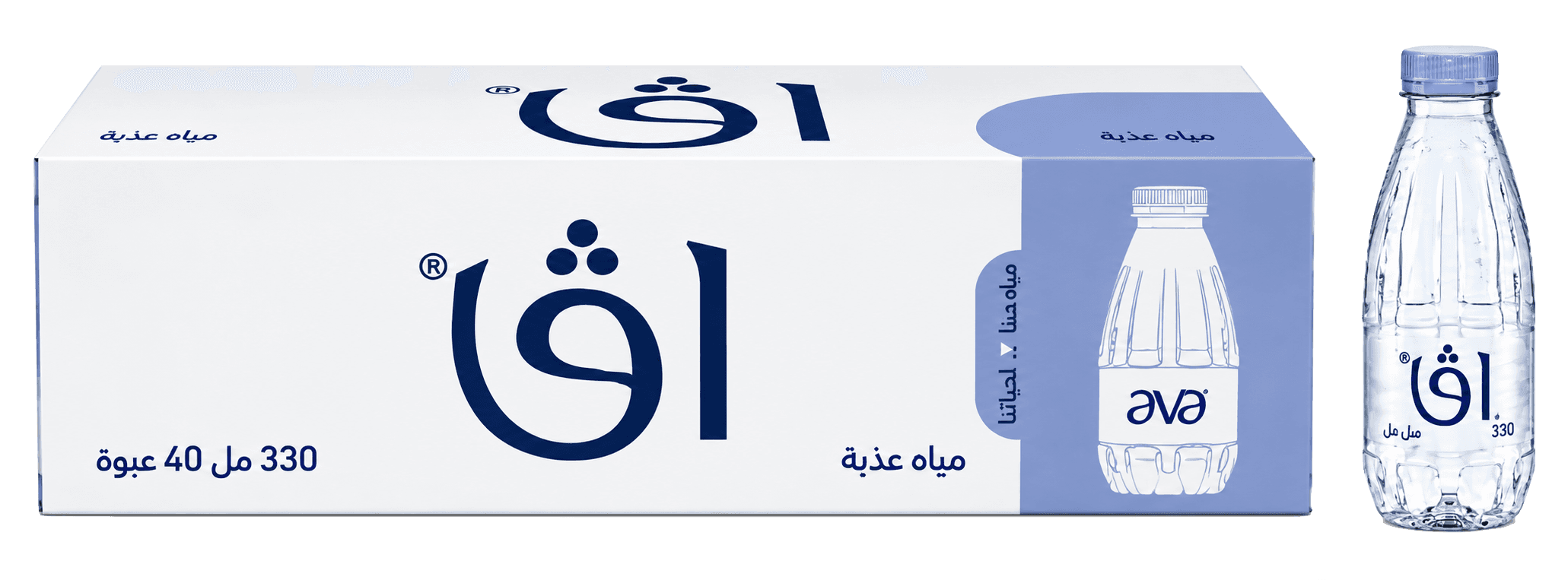 كرتون مياه افا 330 مل 40 عبوه