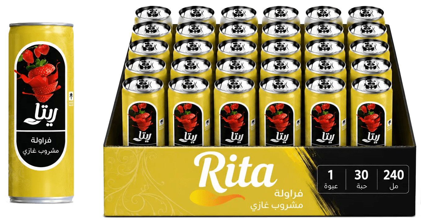 كرتون مشروب ريتا فراولة 240 مل * 30