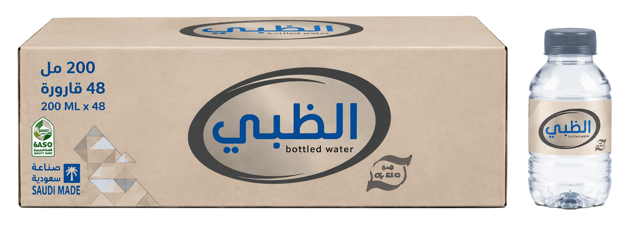 كرتون مياه الظبي 200 مل 48 عبوه