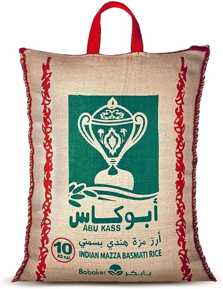 ارز ابو كاس مزة هندي بسمتي 10 كيلو * 4