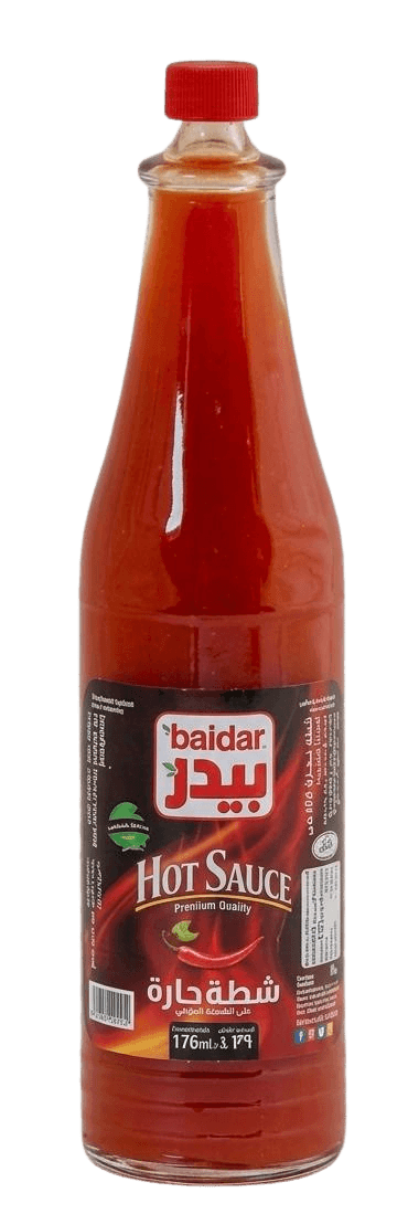 كرتون شطة بيدر حارة 176 مل * 24