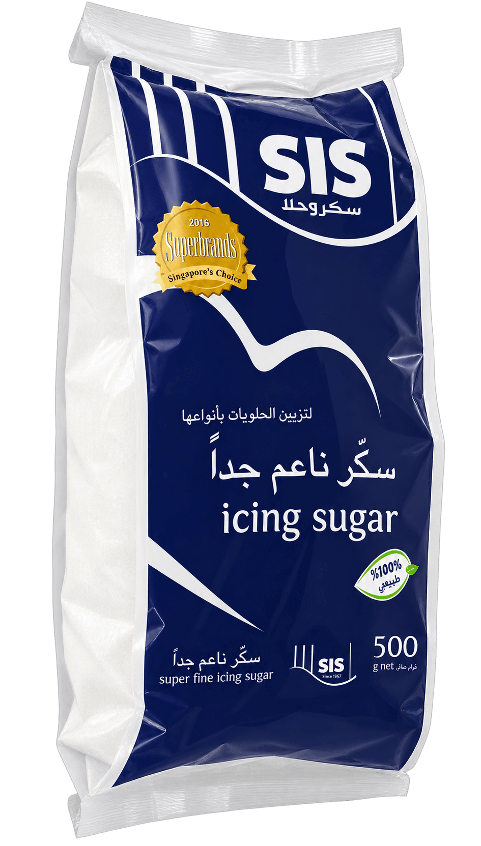 كرتون سكر SIS ناعم 500جم * 24