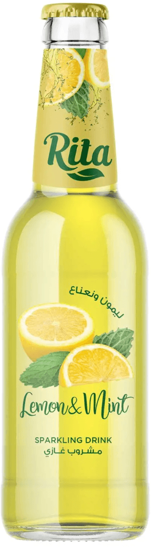 كرتون مشروب ريتا زجاج ليمون نعناع 275 مل * 24
