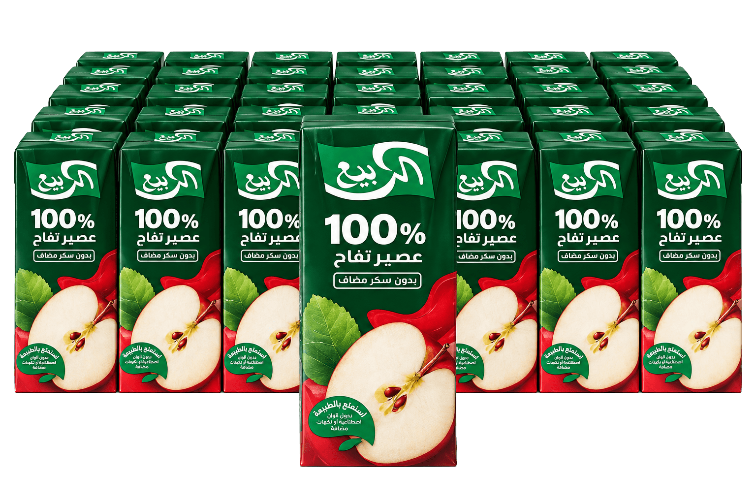 كرتون عصير الربيع تفاح 185 مل * 18