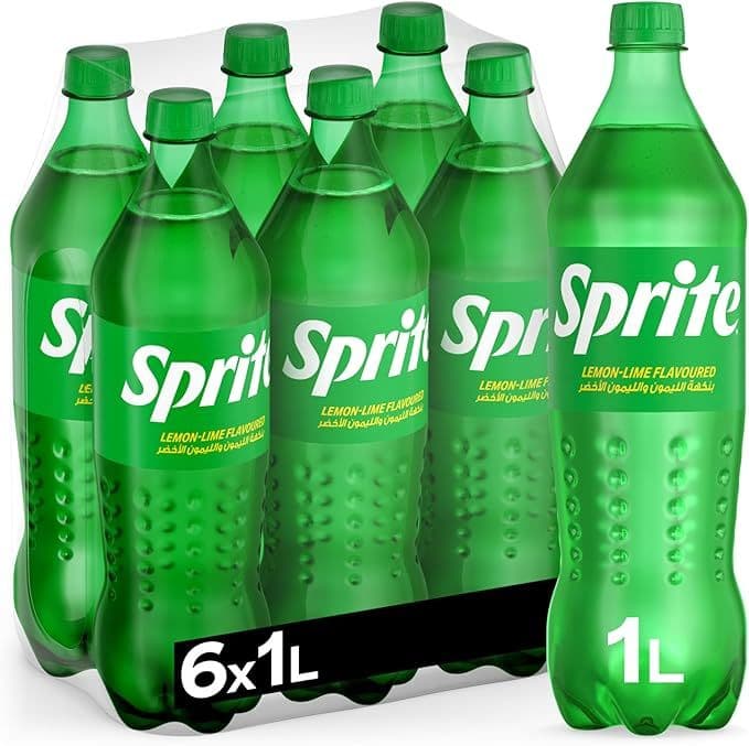 كرتون مشروب غازي سبرايت 1 لتر * 6