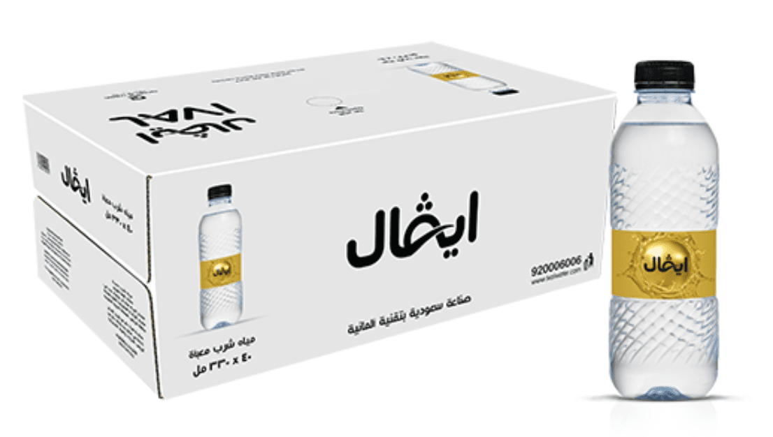 كرتون مياه ايفال 330 مل 40 عبوه