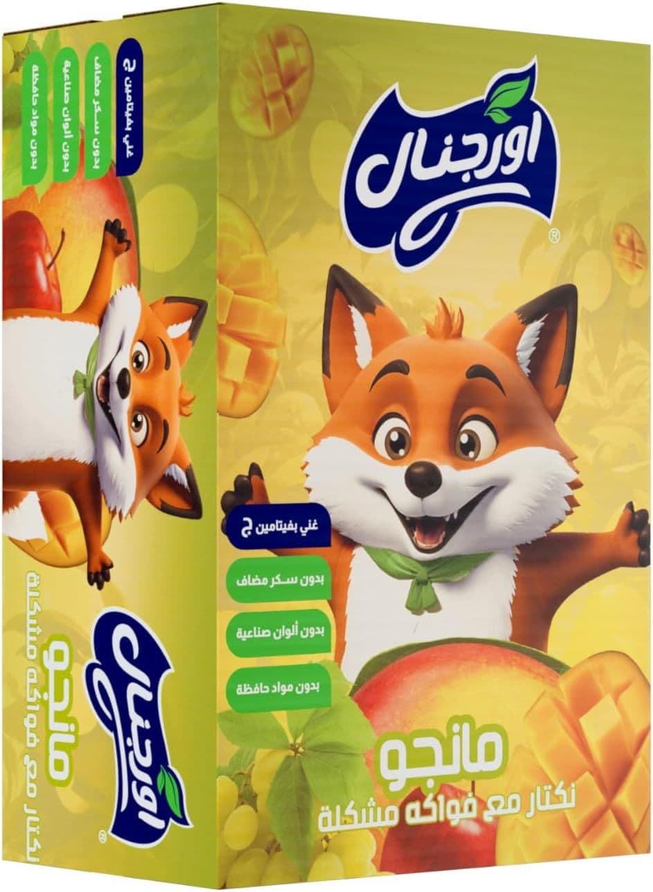 كرتون عصير اورجنال مانجو 125 مل * 18