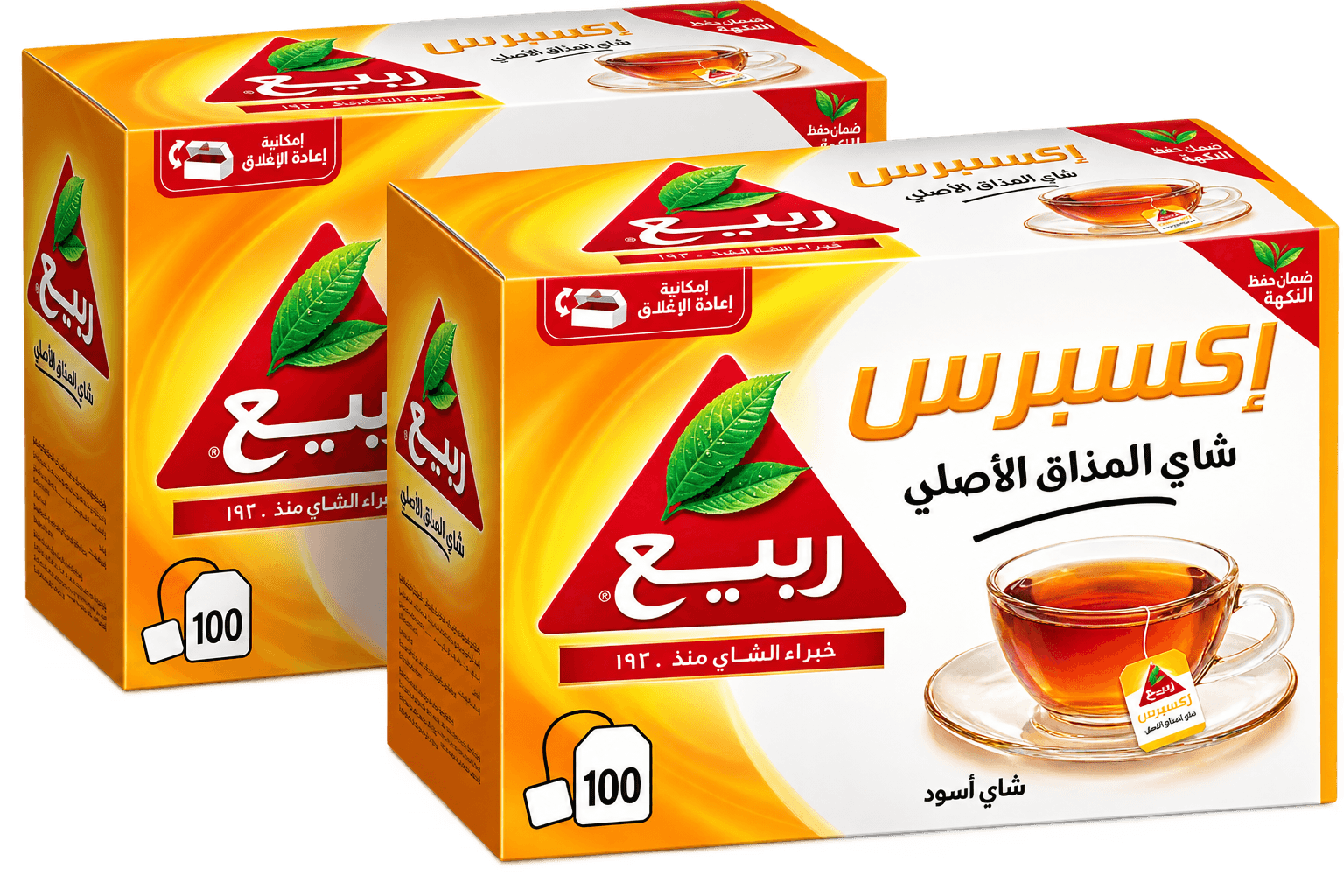 كرتون شاي ربيع اكسبرس (2 غ * 100 ) * 24