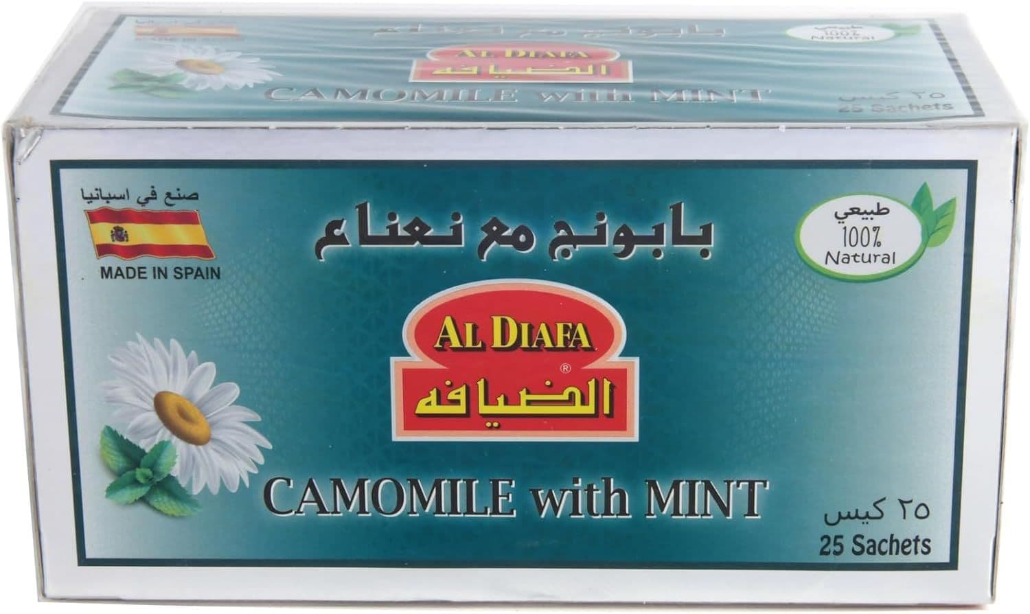 كرتون شاي الضيافة بابونج مع نعناع خيط 25 شد 36