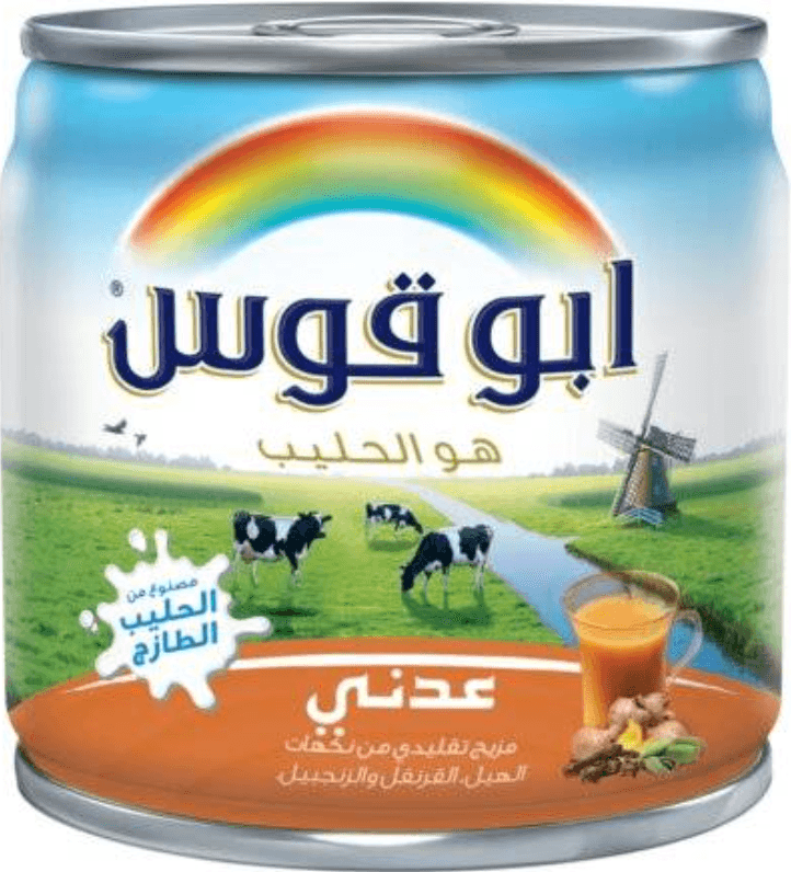 كرتون حليب مبخرابو قوس عدني 170 مل * 48