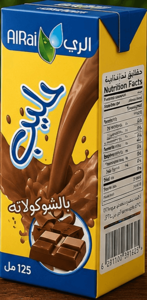 كرتون عصير الري شوكلاتة 125 مل * 24