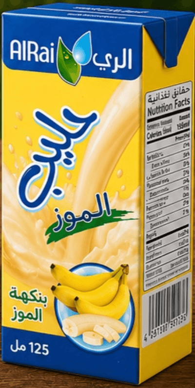 كرتون عصير الري موز 125 مل * 24