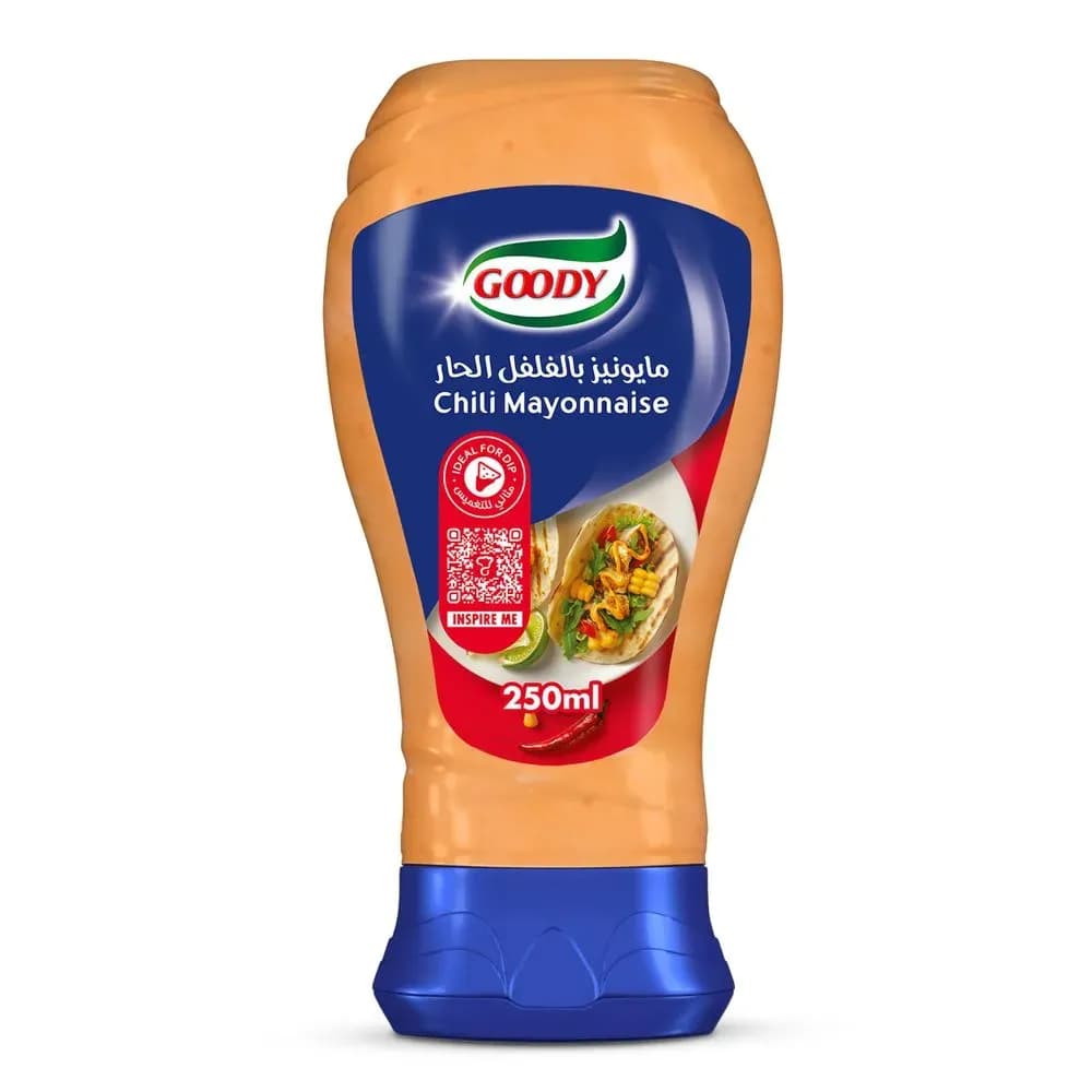 كرتون مايونيز قودي حار 250 مل * 6