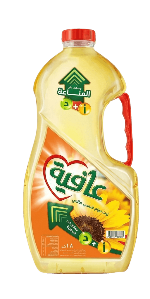 كرتون زيت عافية دوار الشمس 2.9 لتر * 4