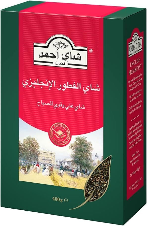 كرتون شاي احمد انجليزي فلة 400غ  شد 12
