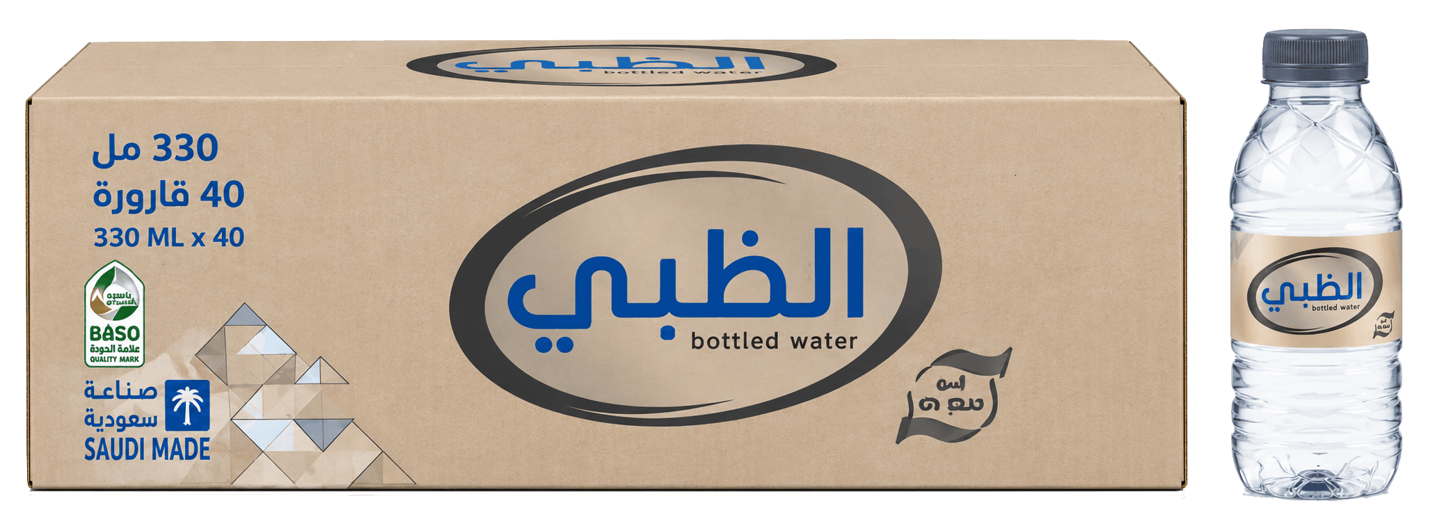 كرتون مياه الظبي 330 مل 40 عبوه