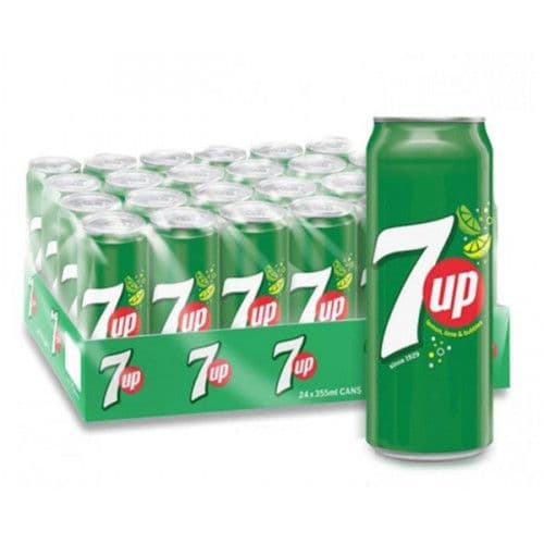 كرتون مشروب غازي سفن اب  250 مل * 30