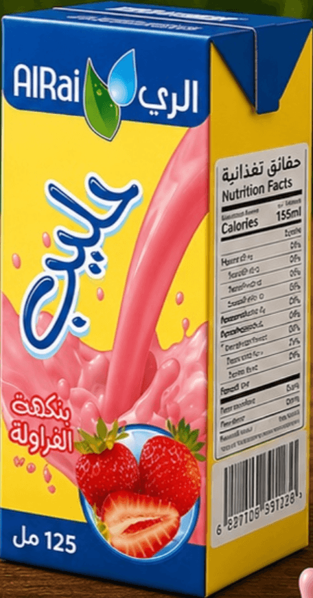 كرتون عصير الري فراولة 125 مل * 24