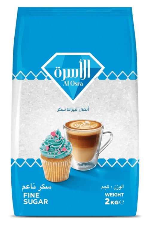 كرتون سكر الاسرة 2 كيلو * 10