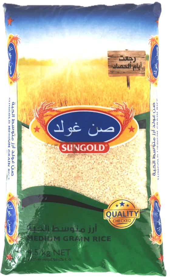 ارز صن جولد 4.5 كيلو * 6