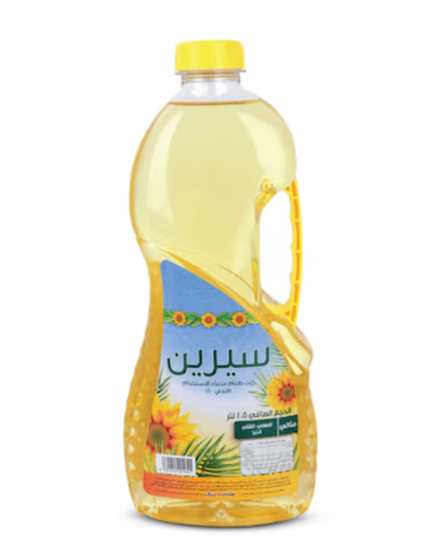 كرتون زيت سيرين  1.5 لتر * 6