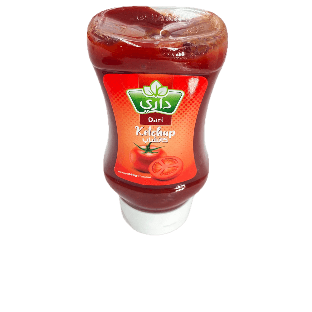 كرتون كاتشب داري ضغاط 340غ * 12
