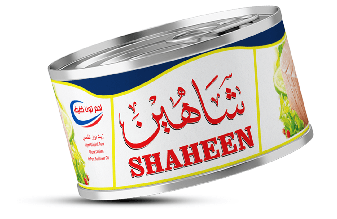 كرتون تونة شاهين زيت دوار الشمس 160جم * 24