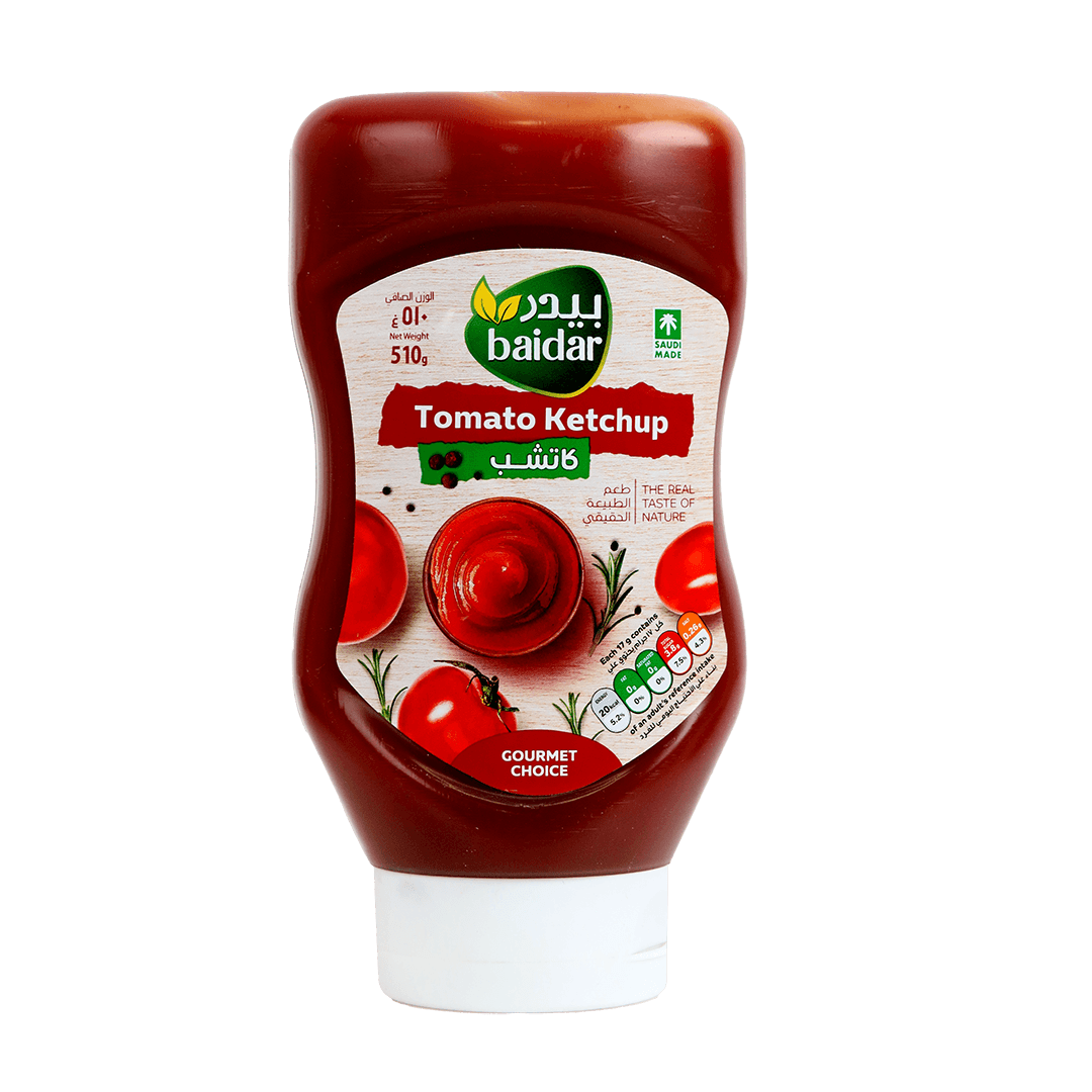 كرتون كاتشب بيدر ضغاط 510 جم * 12