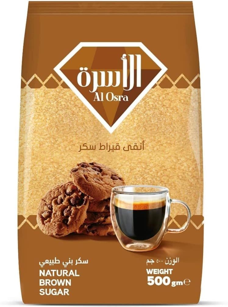 كرتون سكر الاسرة بني 500جم *36
