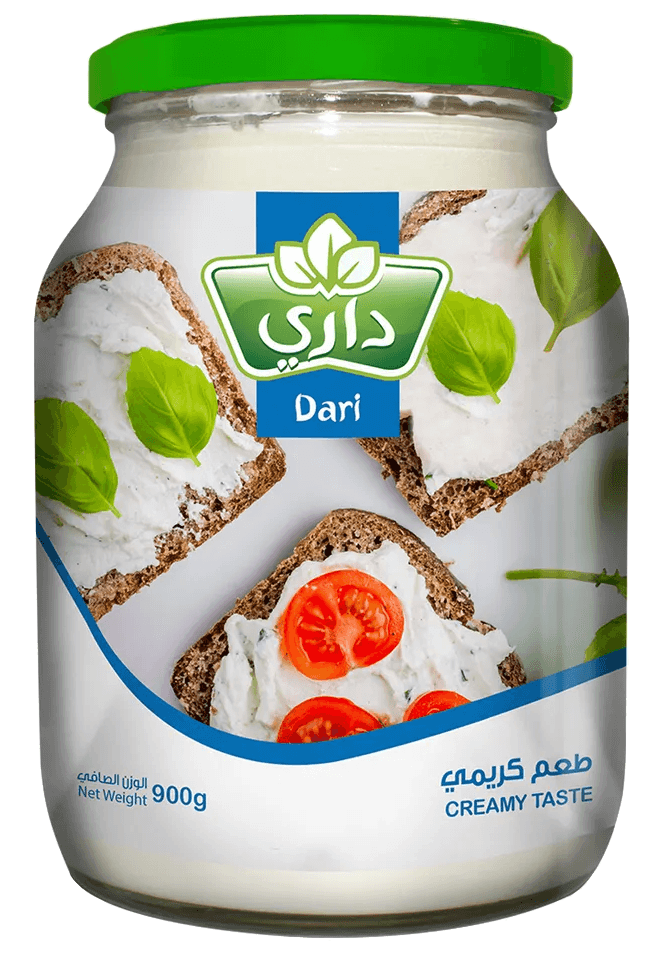 كرتون جبنة داري جبنة طعم كريمي 900 جم * 6
