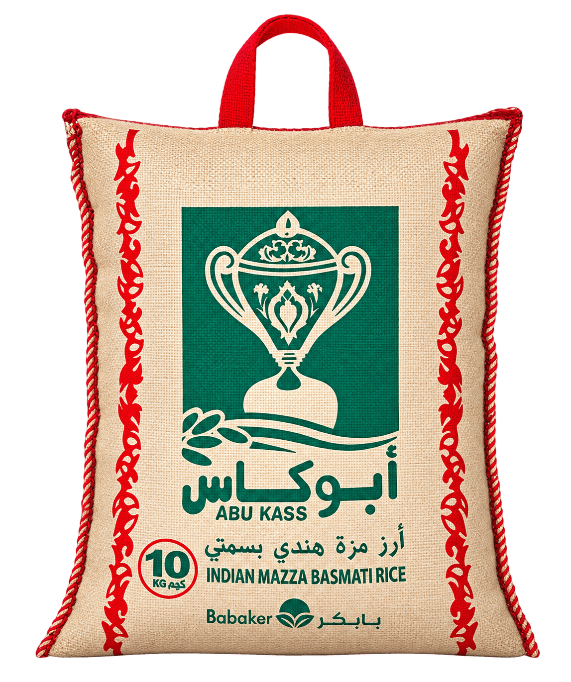 ارز ابو كاس هندي مزة بسمتي 10 كيلو * 4
