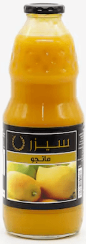 كرتون عصير سيزر مانجو 1 لتر * 6