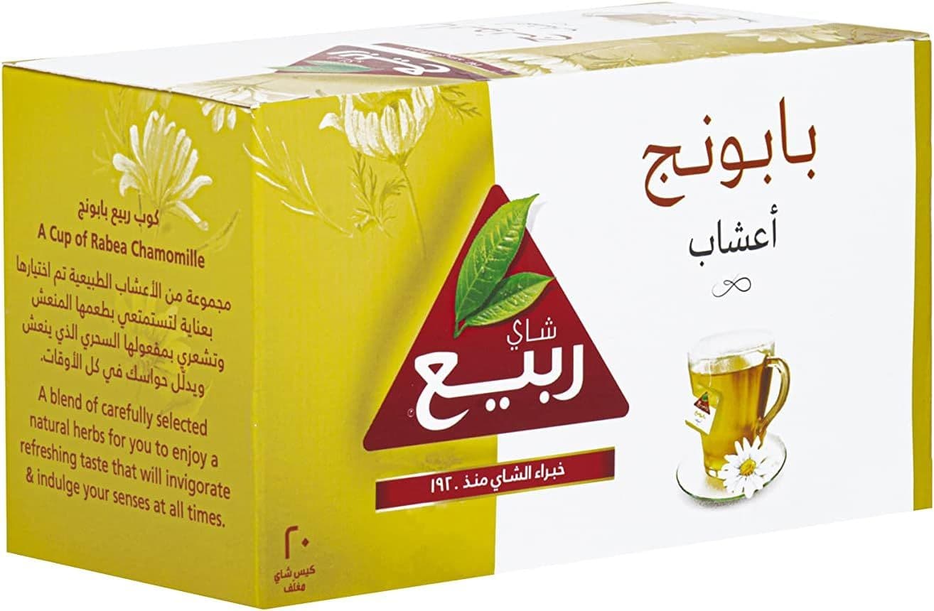 كرتون شاي ربيع بابونج 1.8 جم 20 كيس شد 12